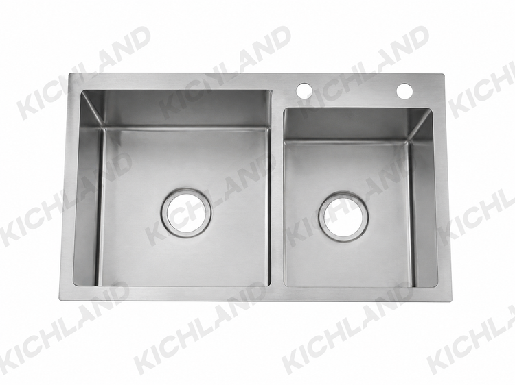 سینک ایتالو 8045 دودی و استیل 2 لگن وارداتی