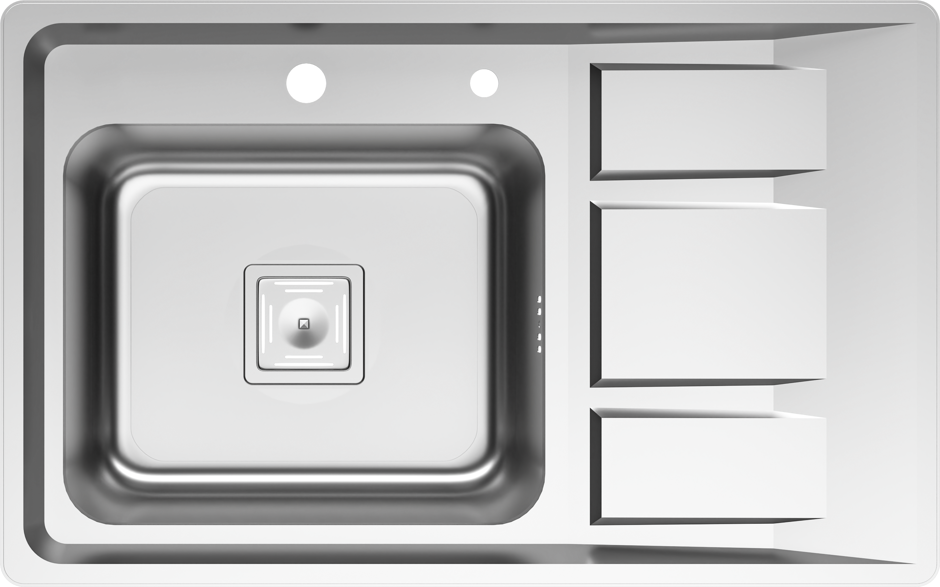 سینک میکس پلاس فانتزی مدل 6042-S45